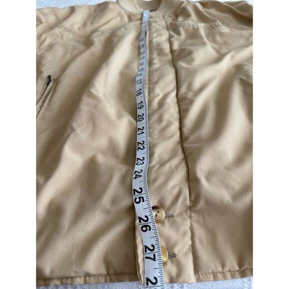 VTG Catalina Varsity 1978–83 Beige USA Bomber Workwear Jacket Utility Retro 44 - Picture 5 of 10